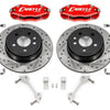 BMR 08-23 Dodge Challenger Brake Kit For 15in Conversion Red Calipers Non-Demon/Redeye