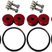 Torque Solution Billet Bumper Quick Release Kit Combo (Red): Universal