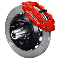 Wilwood Narrow Superlite 6R Front Big Brake Kit 12.88in GT Competition Series Rotor - Red