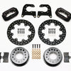 Wilwood Forged Dynalite Rear Drag Kit Drilled Rotor Chev 12 Bolt w C-Clips