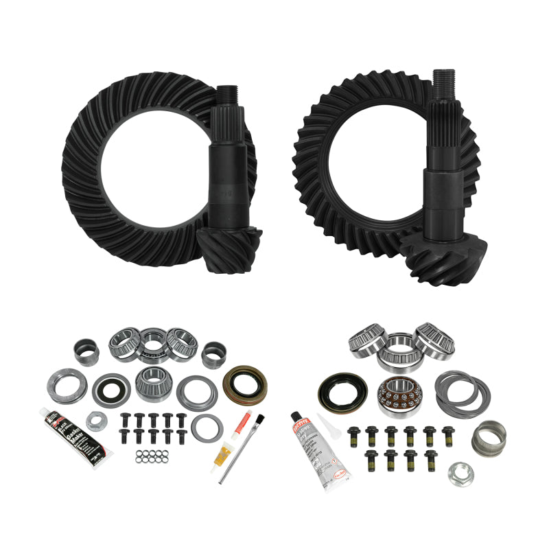 Yukon 18-22 Jeep Wrangler Re-Gear and Install Kit, D30 front/D44 rear 4.11 Ratio