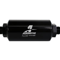 Aeromotive In-Line Filter - (AN -08 Male) 100 Micron Stainless Steel Element