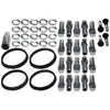 Race Star 1/2in Ford Closed End Deluxe Lug Kit (Off Set Washers) - 20 PK