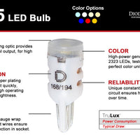 Diode Dynamics 194 LED Bulb HP5 LED - Cool - White (Single)