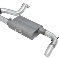 aFe Scorpion Exhaust System Axle Back Aluminized Hi-Tuck 07-17 Jeep Wrangler JK V6 3.6/3.8L