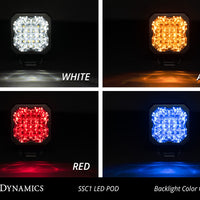 Diode Dynamics Stage Series C1 LED Pod Pro - White Flood Standard ABL (Pair)