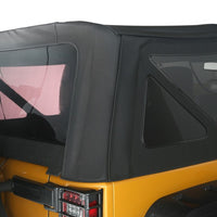 Rugged Ridge Sailcloth Soft Top Black Diamond 10-18 2-Door JK