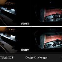 Diode Dynamics 09-14 Dodge Challenger Interior LED Kit Cool White Stage 1