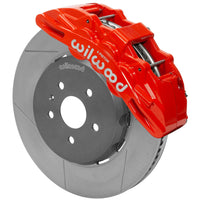 Wilwood SX6R Front Brake Kit 15in Lug Drive Red Rotor w/ Lines 16-19 Chevrolet Camaro