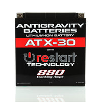 Antigravity YTX30 Lithium Battery w/Re-Start