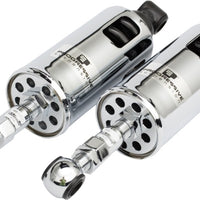 Progressive 00-17 Harley Softail 422 Series Shocks Heavy Duty - Chrome