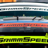 GrimmSpeed 2002+ Subaru WRX/STI / 05-09 Legacy GT Windshield Banner 43in. - White