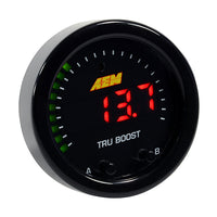 AEM X-Series Tru-Boost Controller Gauge w/ Boost Control Solenoid 80PSIg Internal MAP Sensor