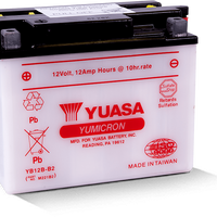 Yuasa YB12B-B2 Yumicron 12 Volt Battery