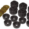 Prothane 07-14 Chevy Silverado Body Mount 12 Bushing Kit - Black