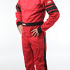 RaceQuip Red SFI-1 1-L Suit - Medium