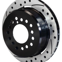 Wilwood Rotor-2.32in Offset-SRP-BLK-Drill-RH 12.19 x .810-5 x 4.75in-.44/.48/.50 Studs