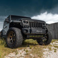 ORACLE Lighting 2019+ Jeep Wrangler JL Skid Plate w/ Integrated LED Emitters - Clear SEE WARRANTY