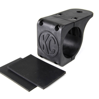 KC HiLiTES Universal Tube Clamp Light Mount Bracket / 2.75in. to 3in. Bar (Single)