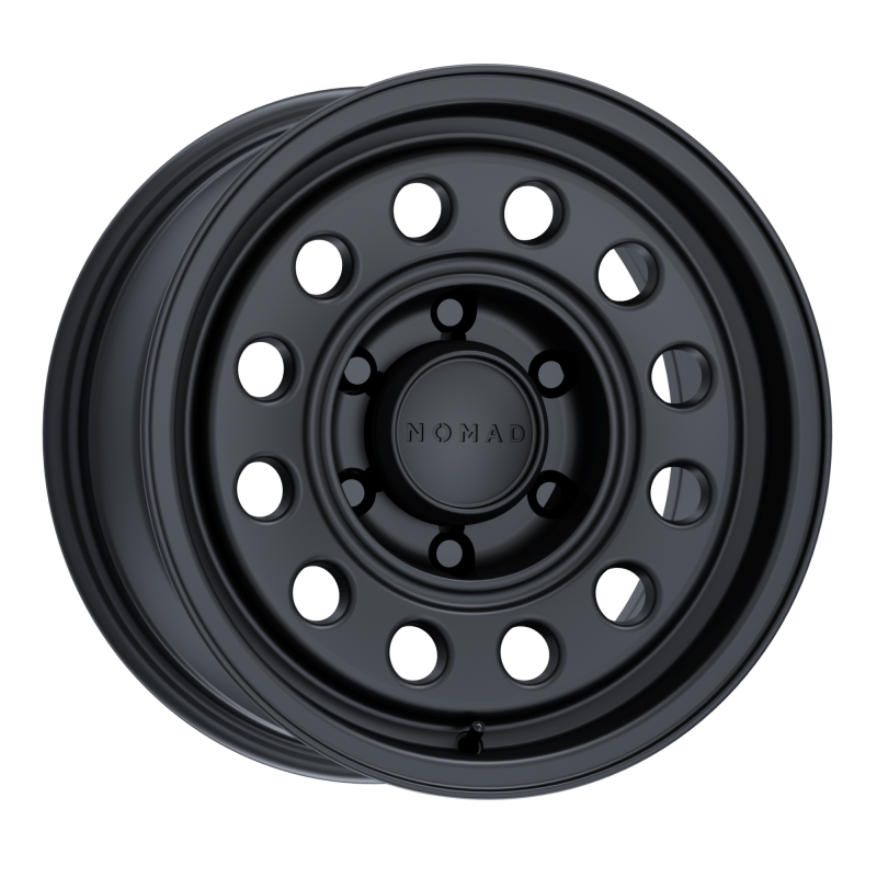 Nomad N501SB Convoy 17x8.5in / 6x139.7 BP / -10mm Offset / 106.1mm Bore - Satin Black Wheel