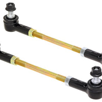 RockJock Adjustable Sway Bar End Link Kit 8 1/2in Long Rods w/ Sealed Rod Ends and Jam Nuts pair