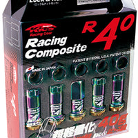 Project Kics 12x1.50 R40 Lug Nuts - Neo Chrome (20 Pcs)