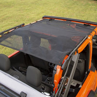 Rugged Ridge Eclipse Sun Shade Full 18-20 Jeep Wrangler JL 2-Dr