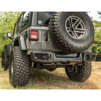 Rugged Ridge Spartacus Rear Bumper Black 18-20 Jeep Wrangler JL