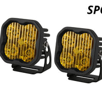 Diode Dynamics SS3 LED Pod Sport - Yellow SAE Fog Standard (Pair)