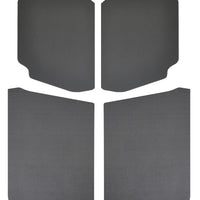 DEI 18-23 Jeep Wrangler JL 2-Door Boom Mat Headliner - 5 Piece - Gray Leather Look