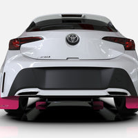 Rally Armor 11-14 Subaru WRX/STI (Sedan Only) Pink Mud Flap BCE Logo