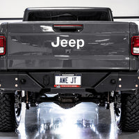 AWE Tuning 20-21 Jeep Gladiator JT 3.6L Tread Edition Cat-Back Dual Exhaust - Diamond Black Tip