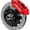 Wilwood 70-81 FBody/75-79 A&XBody FNSL6R Frt Brk Kit 12.88in D/S Rtr Red Caliper Use w/ PD Spindle