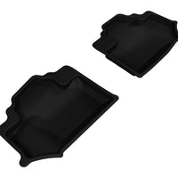 3D MAXpider 2014-2018 Jeep Wrangler JK 2-Door Kagu 2nd Row Floormats - Black