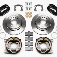 Wilwood Forged Dynalite P/S Park Brake Kit Ford 8.8 Special w/2.50in Offset-5 Lug