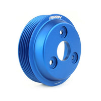 Perrin 15-21 Subaru WRX Lightweight Water Pump Pulley - Blue