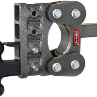 Gen-Y The Boss Torsion-Flex 2in Shank 5in Drop 10K Hitch w/GH-031 Dual-Ball/GH-032 Pintle Lock