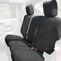 Rugged Ridge Seat Cover Kit Black 11-18 Jeep Wrangler JK 2dr