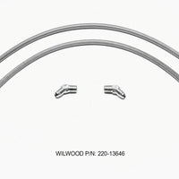 Wilwood Flexline Kit Front 07-11 BMW 3 Series