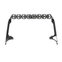 KC HiLiTES 21+ Jeep Wrangler 4xe Gravity LED Pro6 - 50in Light Bar Kit (Light Bar + Overhead Mount)