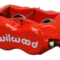 Wilwood Caliper-Forged DynaliteI-Red 1.12in Pistons .81in Disc