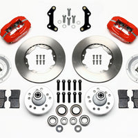 Wilwood Forged Dynalite Front Kit 11.00in Red 70-72 CDP B & E Body-Disc