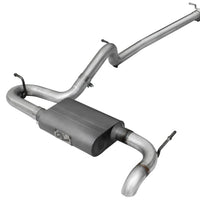 aFe Scorpion Exhaust System Cat Back 2.5in Aluminized Hi-Tuck 07-18 Jeep Wrangler JK V6 3.6/3.8L