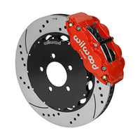 Wilwood Forged Narrow Superlite 6R Front Big Brake Kit 14.00in Red 03-11 Crown Victoria