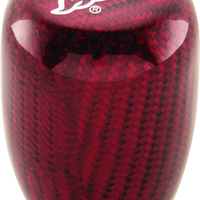 DragonFire Racing Shift Knob Short- Red Carbon Fiber