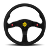 Momo MOD80 Steering Wheel 350 mm -  Black Suede/Black Spokes