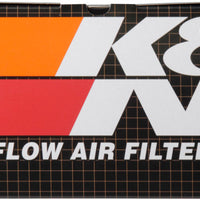 K&N Custom Oval Race Filter 5-1/8in FLG / 9in OD x 3-3/8in HW/VENT