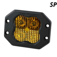 Diode Dynamics SS3 Sport ABL - Yellow SAE Fog Flush (Single)