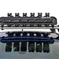 Rhino-Rack Universal Ski/Snowboard Carrier - Fits 6 Pairs of Skis or 4 Snowboards - Black