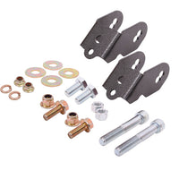 BMR Suspension 15-18 Ford Mustang S550 Rear Camber Adjustment Lockout Kit - Black Hammertone